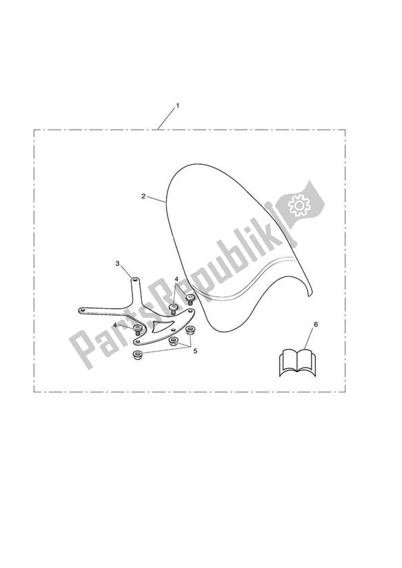 Wszystkie części do Zestaw Moskitier Triumph America Carburettor 790 2002 - 2007